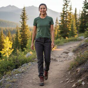 MEC Lightweight Utility Hiking Pants Women’s Outdoor Trailwear Size 6